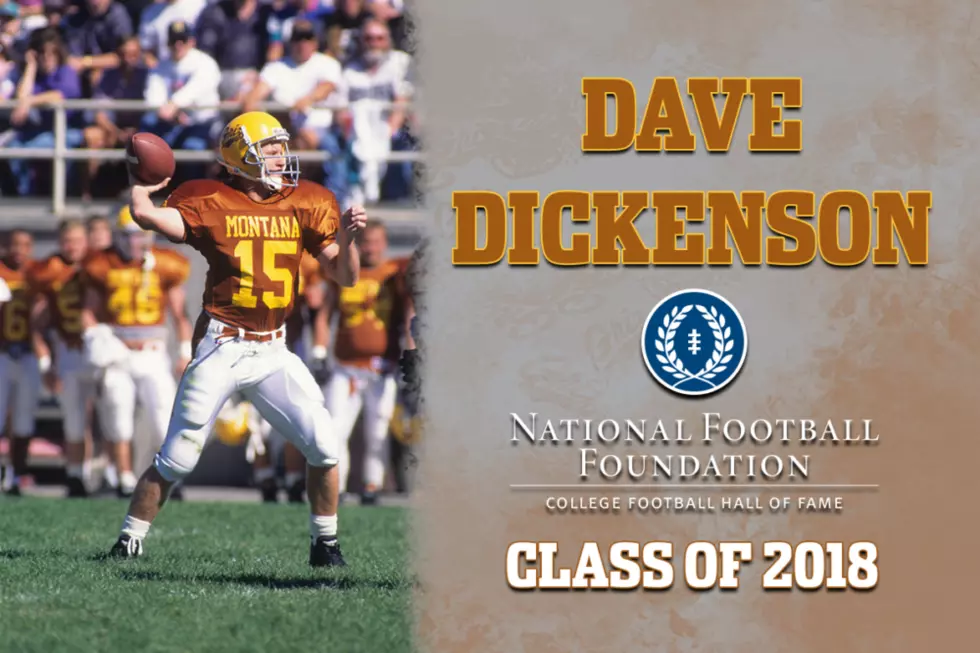 Dickenson to receive College Football Hall of Fame honors at Saturday’s Griz game