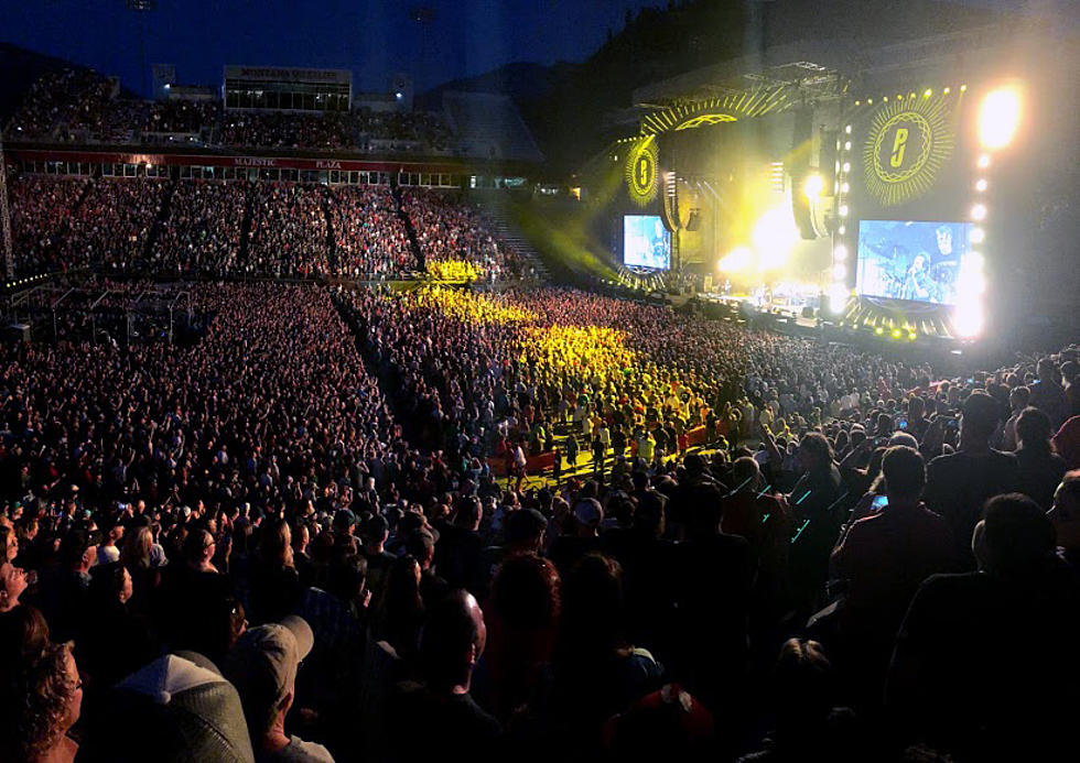 Pearl Jam returning to Washington-Grizzly Stadium