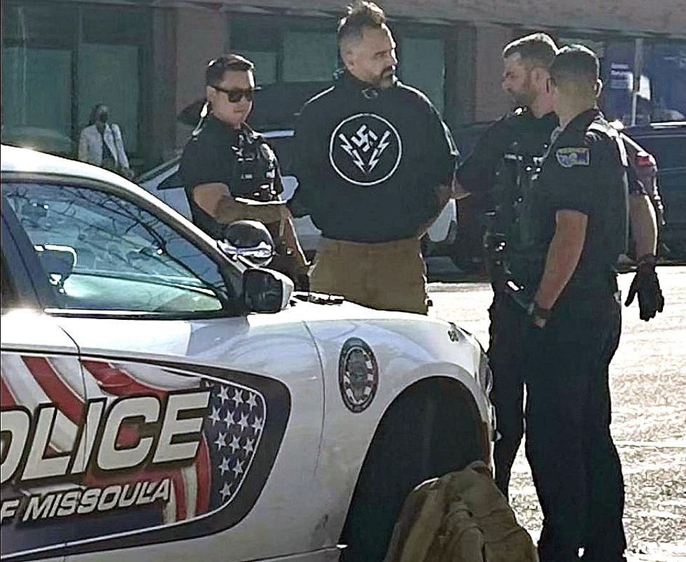 Neo Nazis protest outside Missoula synagogue; one arrested