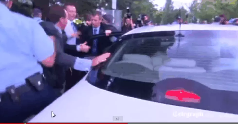 Dramatic Video of Protesters Attacking Australian Prime Minister [VIDEO]