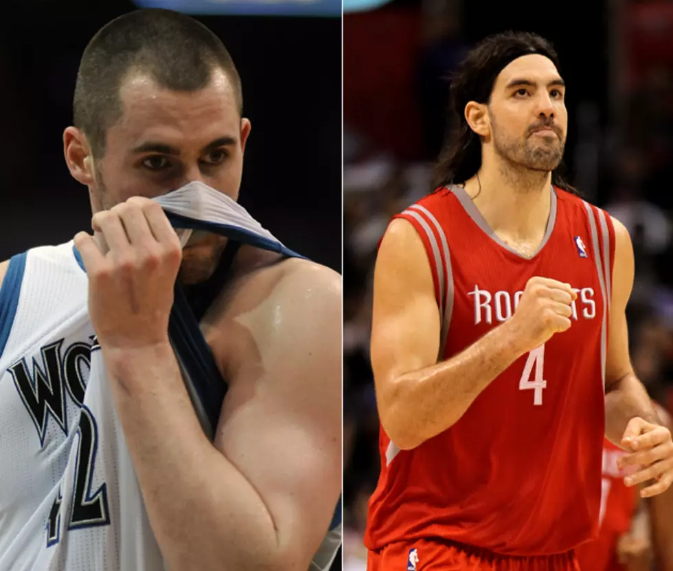 Timberwolves’ Kevin Love Stomps on Face Of Rockets’ Luis Scola [VIDEO]
