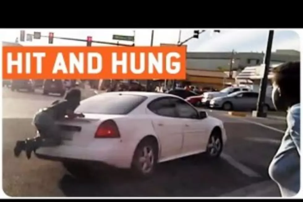 This Guy Is Relentless! Gets Hits By Car Then Holds On For A Ride [VIDEO]