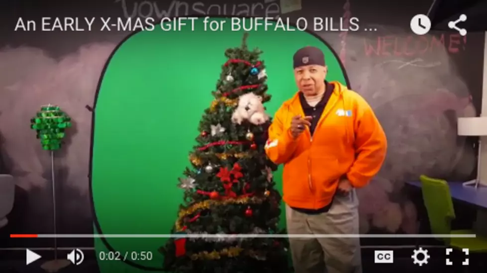 Todd Anderson Has An &#8216;EARLY X-MAS GIFT&#8217; for BUFFALO BILLS FANS!!!! [VIDEO]
