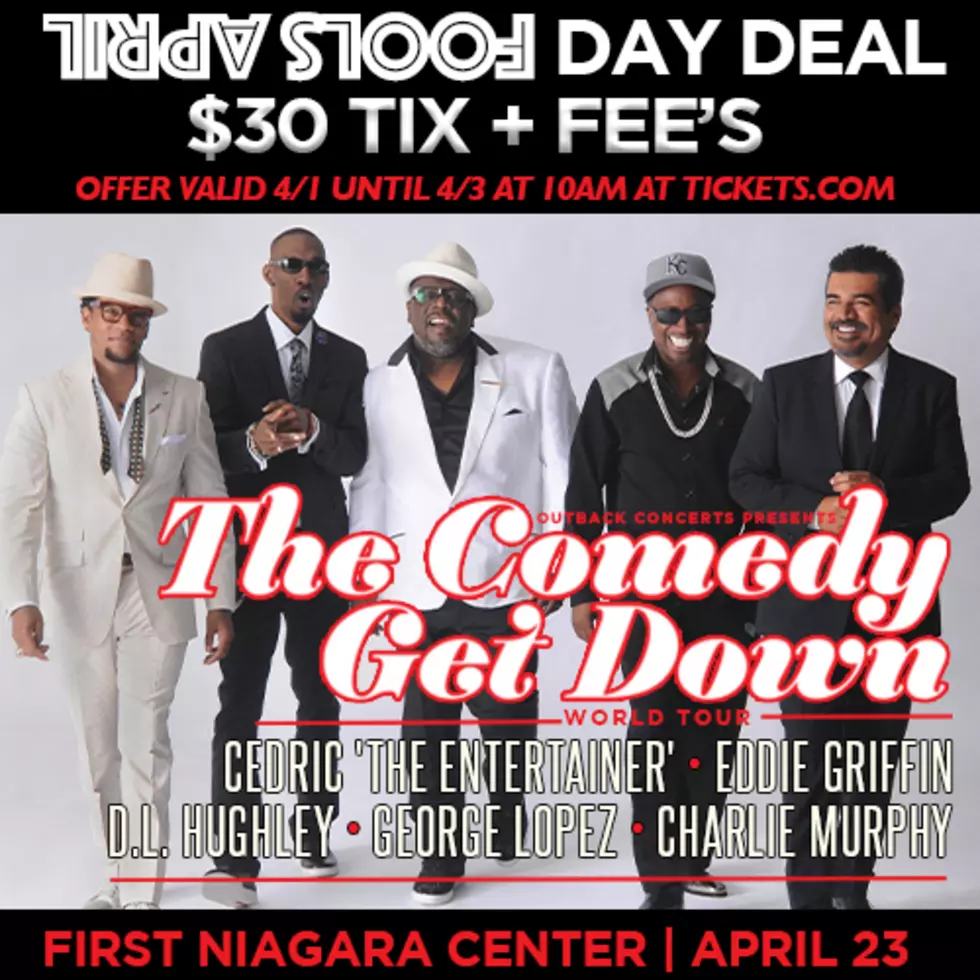 Special April Fools Day Comedy Get Down Ticket Price