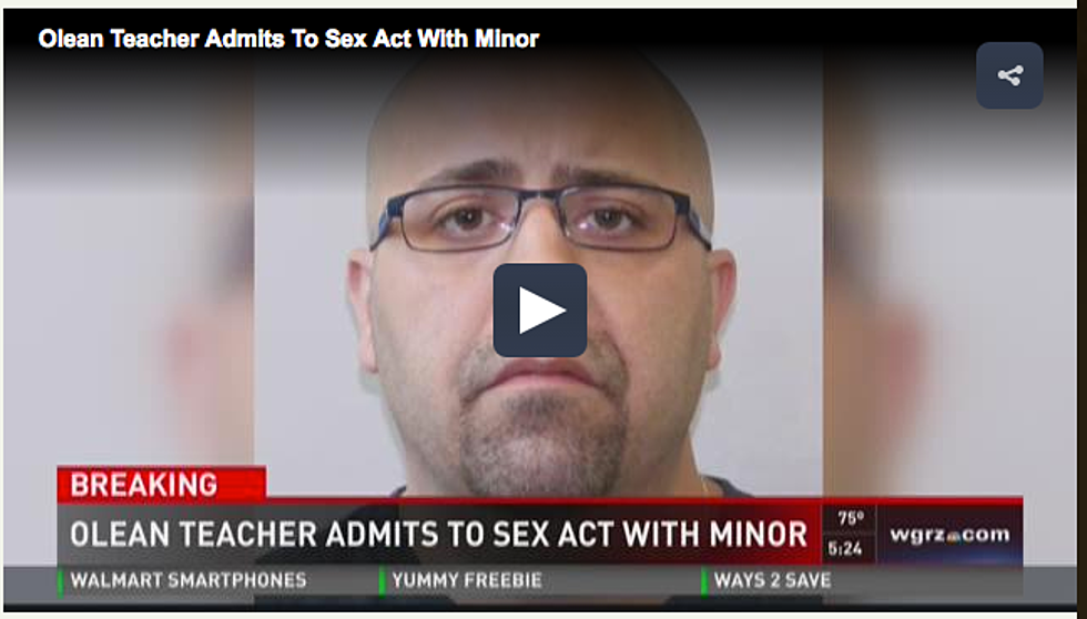 Olean Teacher Admits to Having Sexual Contact with 13 Year-Old Student?