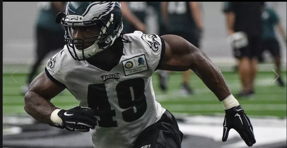 Rochester, NY, NFL Rookie Makes Philadelphia Eagles Debut with an Interception