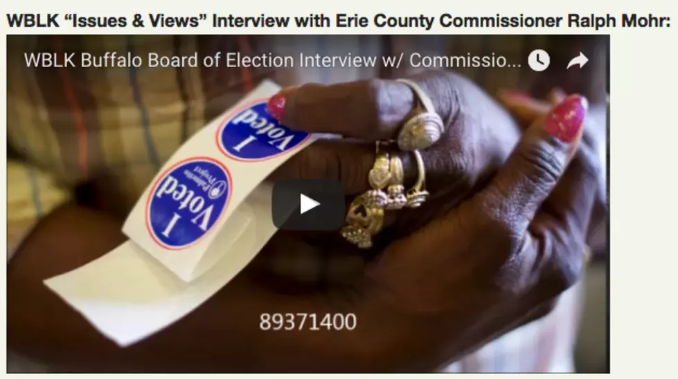 Erie County Board of Elections Interview:  Everything You Need To Know About Election Day&#8230; Do&#8217;s, Don&#8217;t&#8217;s and Cant&#8217;s!!!