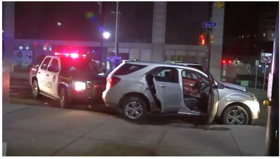 Police Car Chase Goes Through Downtown Buffalo [News Story]