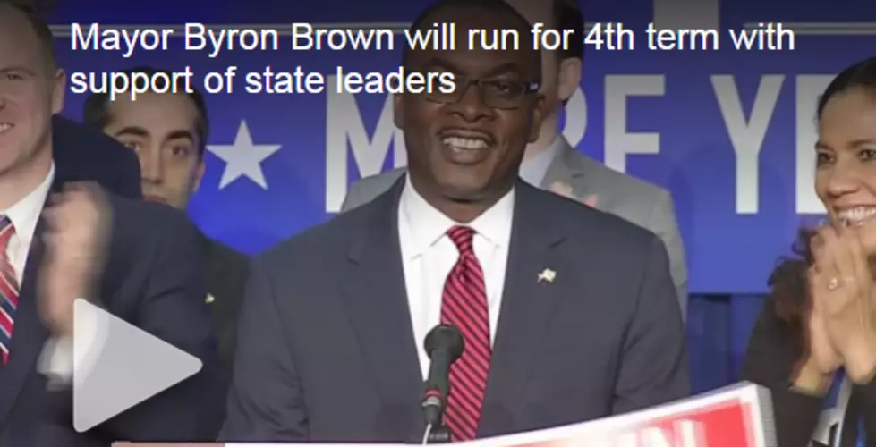 Mayor Byron Brown Announces He’ll Run for a 4th Mayoral Term