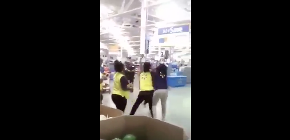 Big Walmart Fight In Buffalo, NY