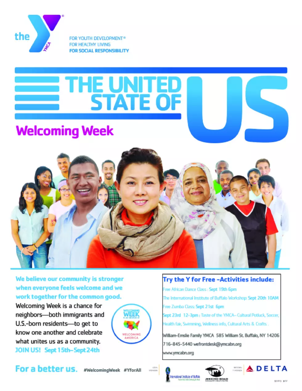 Community: Join the William-Emslie YMCA for ‘Welcoming Week’