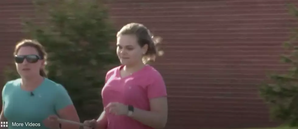 Visual impaired student  finishes Boston Marathon
