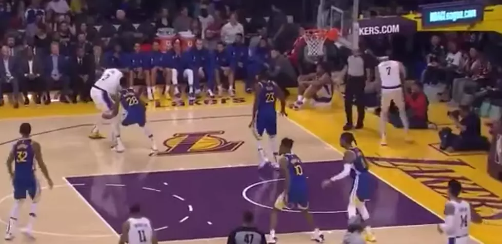 JaVale McGee Fakes An Injury So He Can Score In Preseason