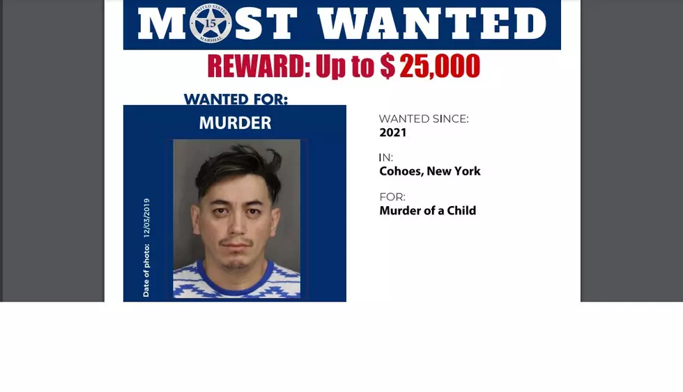 New York State Man Added To U.S. Marshal&#8217;s 15 Most Wanted Fugitives List