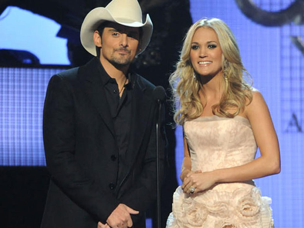Brad Paisley, Carrie Underwood: CMA Hosts Again