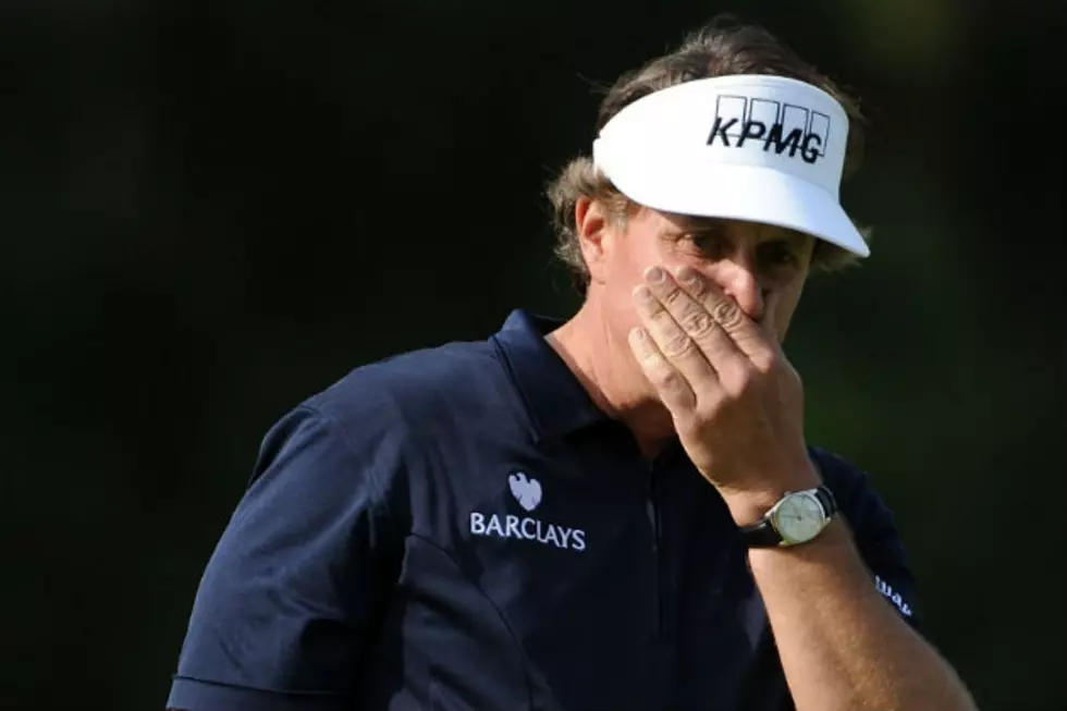 Phil Mickelson, Pro Golfer, Hits Impossible Tee Shot Up a Fan’s Shorts