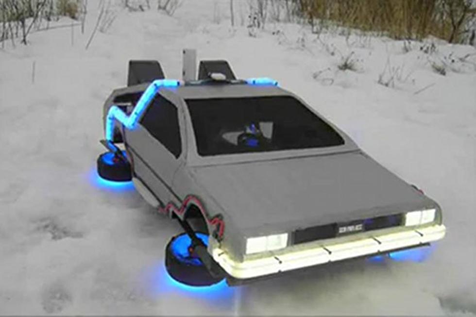Russian Geniuses Build Real Flying ‘Back to the Future’ DeLorean