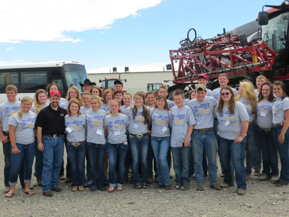 FFA Students around the state participate in Agricultural Opportunities Tour