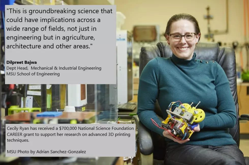 MSU Engineering Professor Cecily Ryan Wins Prestigious NSF Award