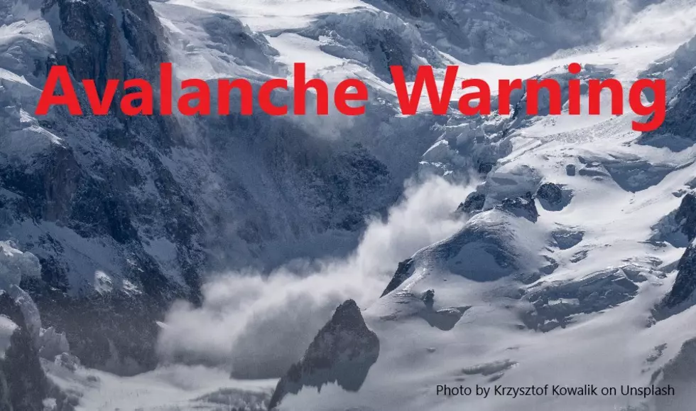 Avalanche!!! Travel NOT Recommended