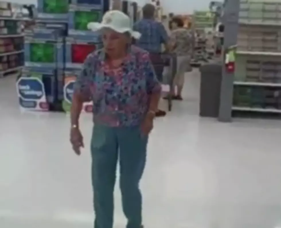Granny Gets Down At Walmart &#8211; Admit It You Have Done It Too! [VIDEO]