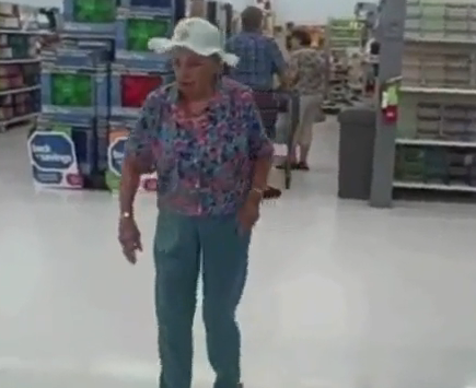 Granny Gets Down At Walmart – Admit It You Have Done It Too! [VIDEO]
