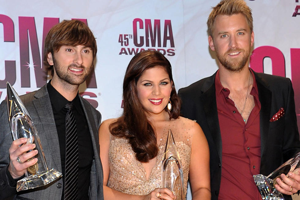 Lady Antebellum Repeat as Vocal Group of the Year Winners at 2011 CMA Awards
