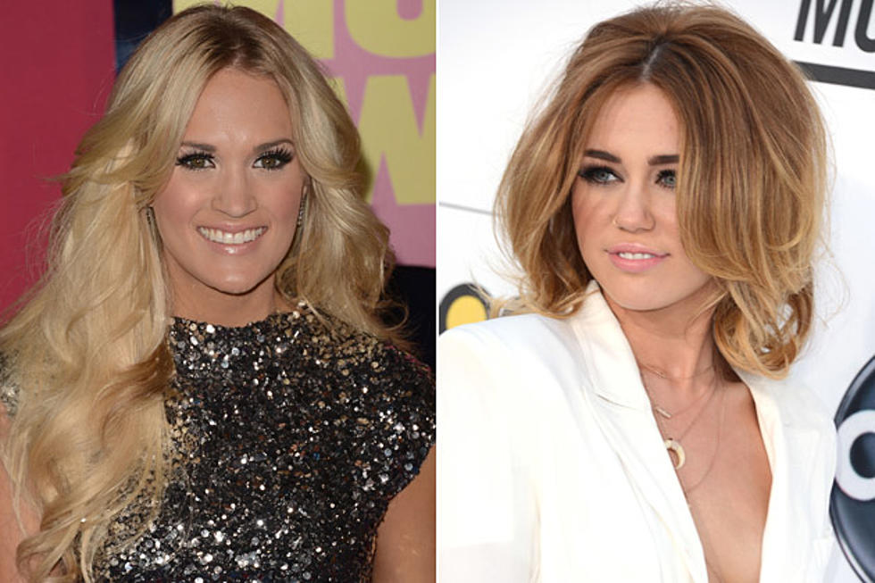 Carrie Underwood Offers Advice to Newly-Engaged Miley Cyrus
