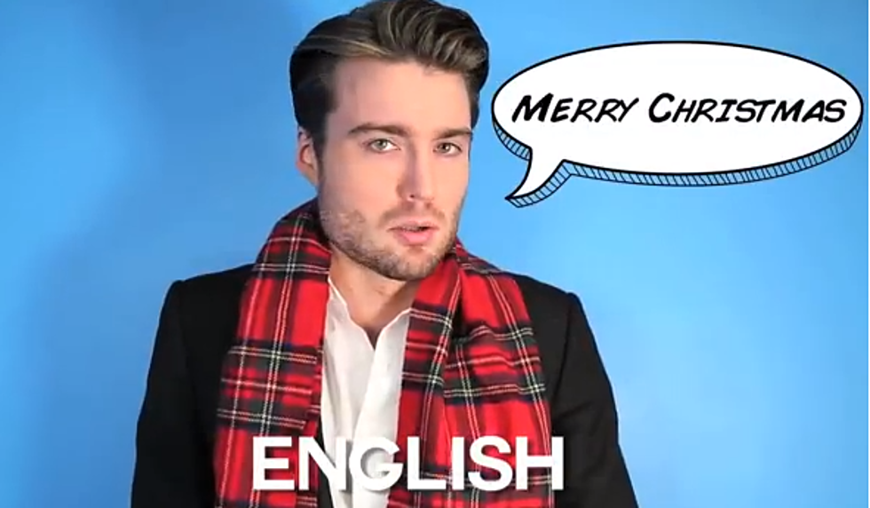 How to Say Merry Christmas in Several Different Languages. [VIDEO]