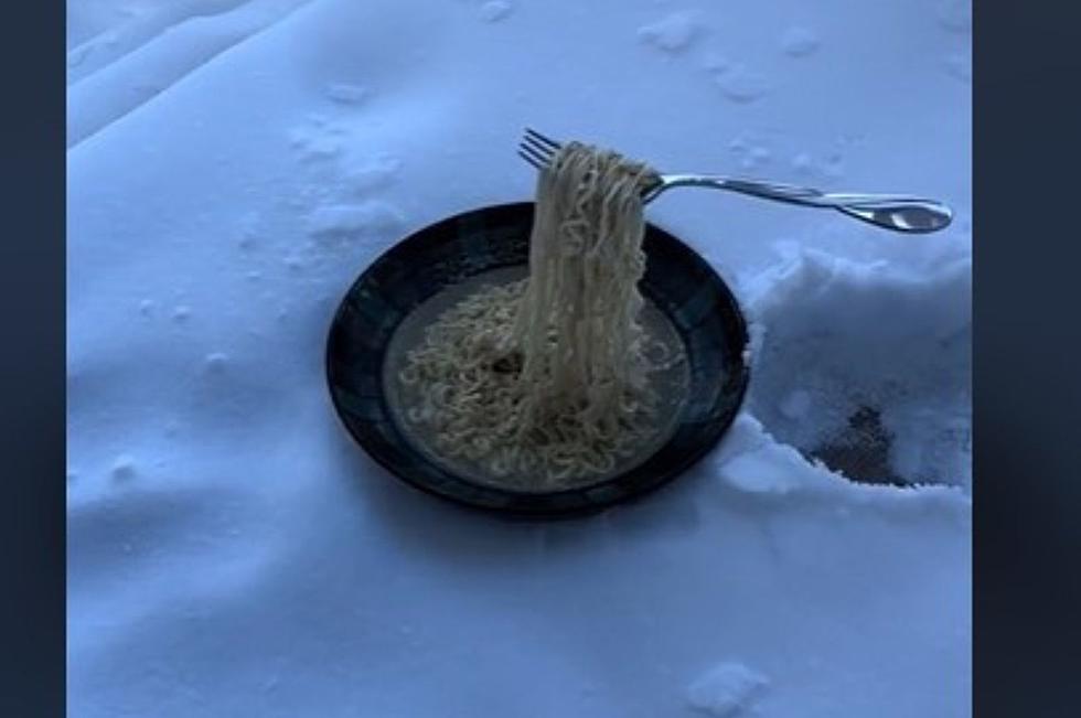 Montana Cold Snap Makes Unusual Food Pic