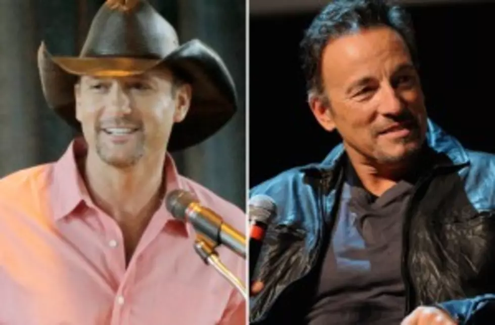 Tim McGraw &#038; The Boss in Concert?