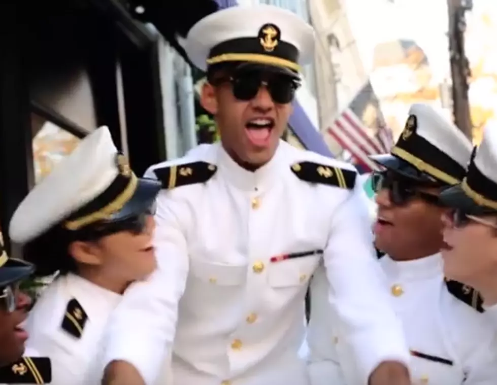 Navy Midshipmen Show Dance Moves in Naptown Funk [VIDEO]