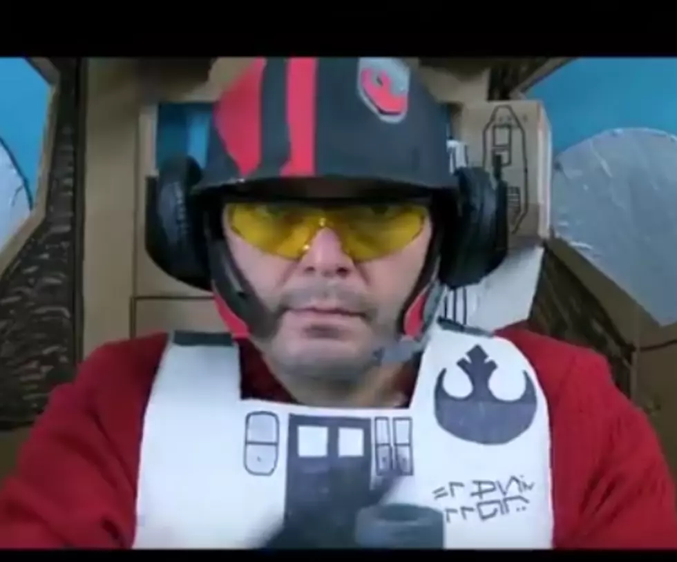 Cardboard and Sharpie in Star Wars Trailer Remake [VIDEO]