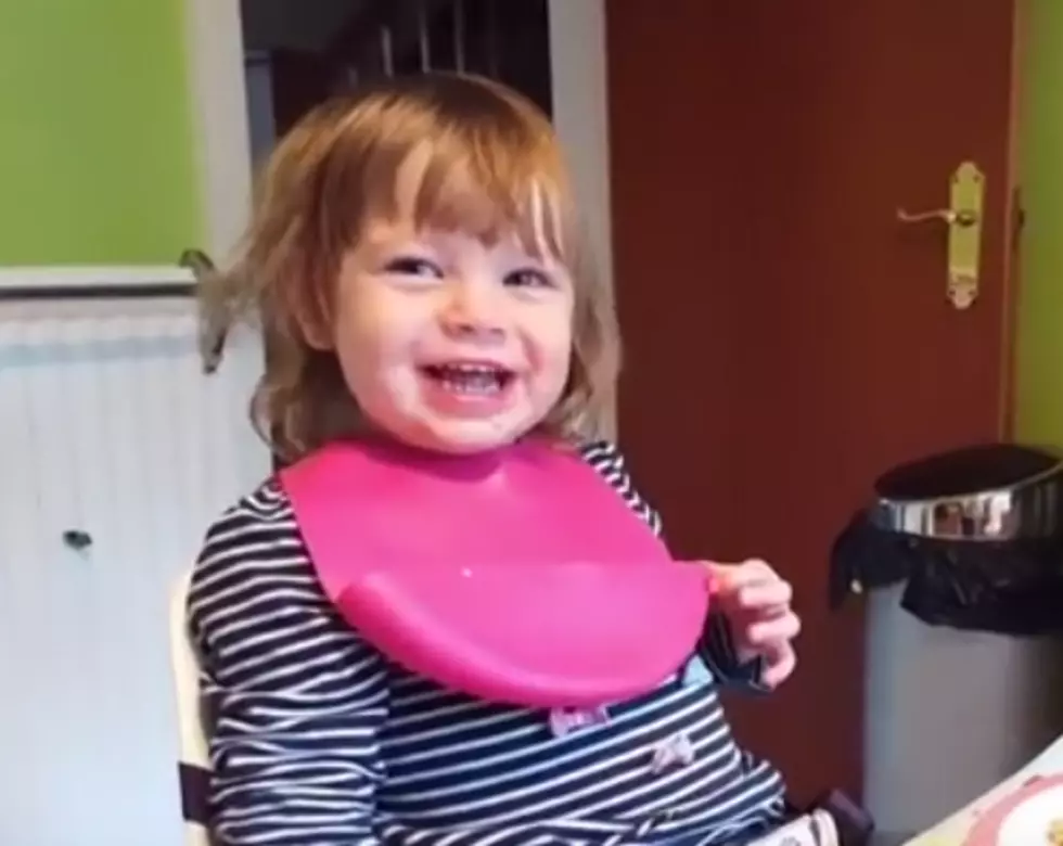 Toddler Laughs Hilariously at Joke She Doesn’t Get! [VIDEO]