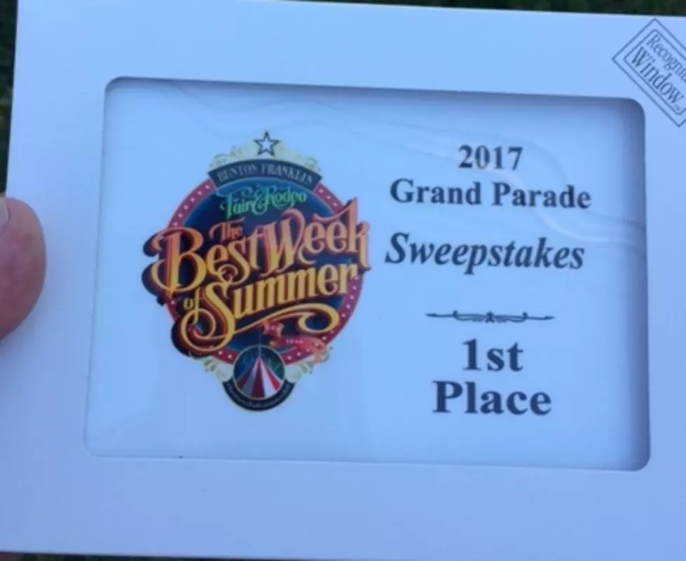 Guess Who Got 1st Place at the Benton Franklin Fair Parade?