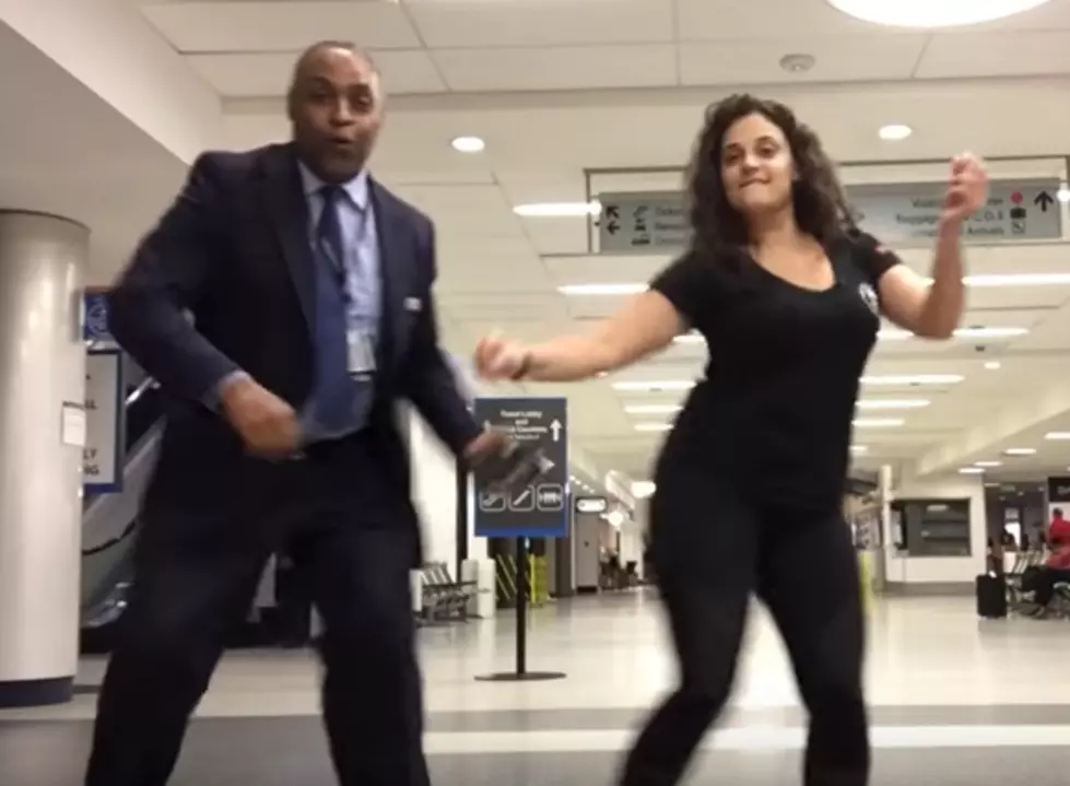 Stuck At Airport All Night Long So She Makes a Viral Dance Video!