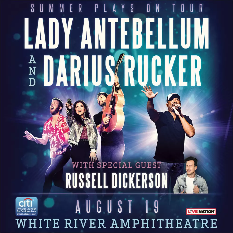 Lady Antebellum & Darius Rucker Play White River This Summer