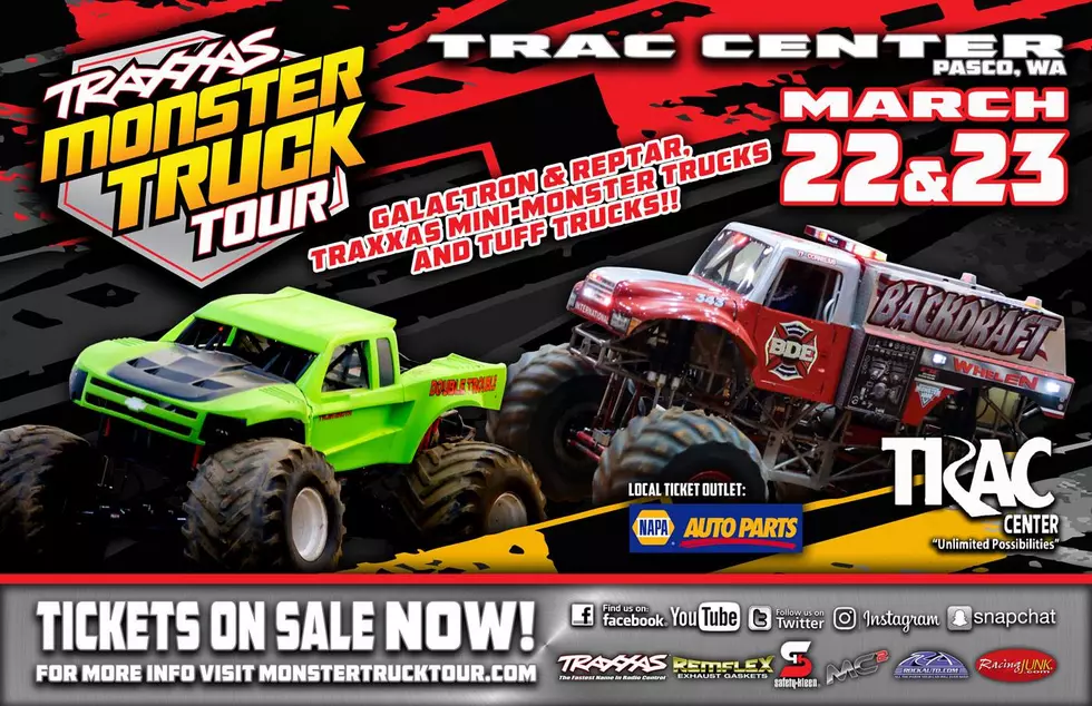 Monster Truck Tour Coming to TRAC in Pasco this Weekend!