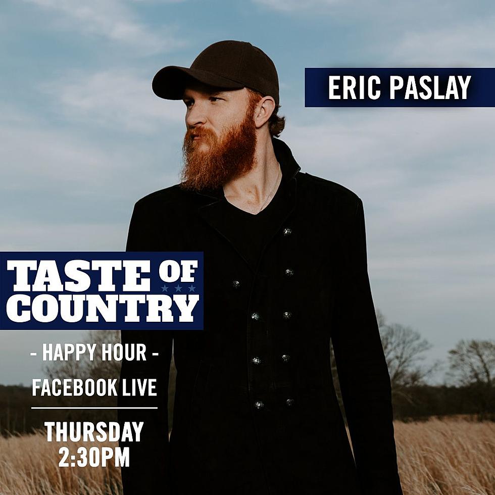 Eric Paslay Is Live Streaming Today On 102.7 KORD-FM's Facebook
