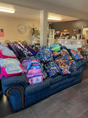 Local Diner Handing out Free Backpacks