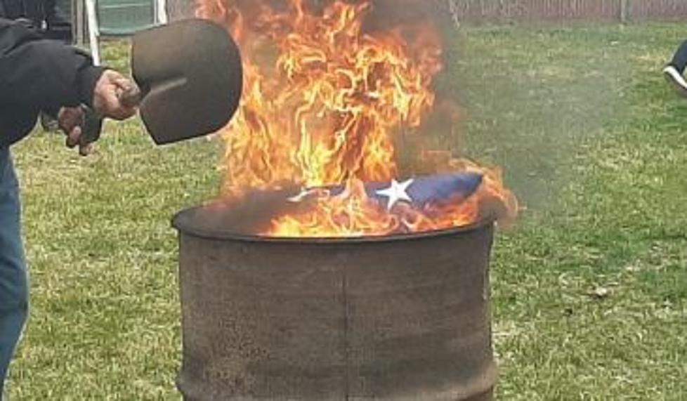 Burning Your American Flag Properly