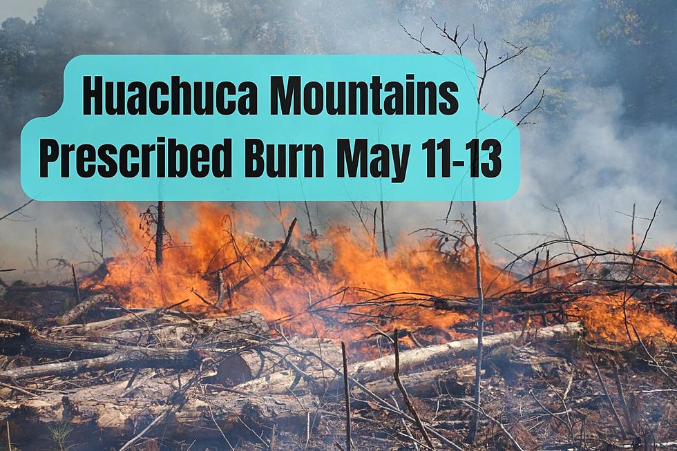 Huachuca Mountains Prescribed Burn May 11-13
