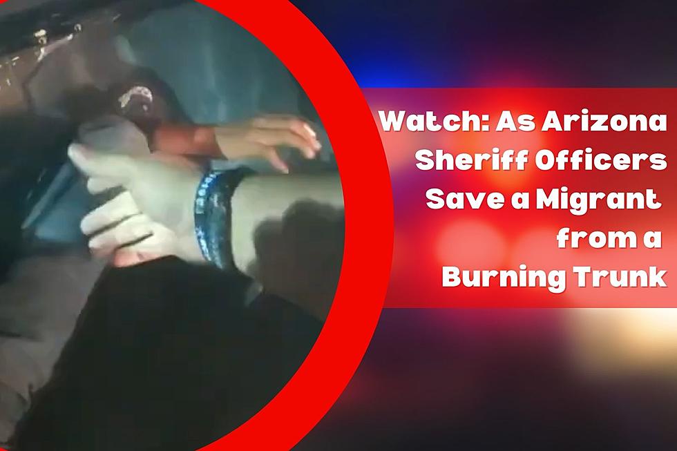 Watch: Cochise County Sheriff Deputies Save Migrant After High-Speed Chase