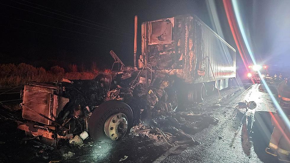 KDXU Sunrise Stories for February 15, 2024: Semi Truck on I-15 in St. George Left in Shambles After Fire