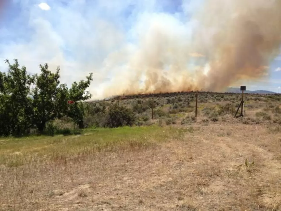 Another Brush Fire Burns 20 acres and Threatens Home