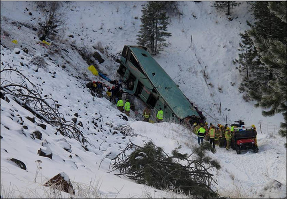 Icy Conditions on Highway I-84 Causes Tour Bus Crash, Killing 9