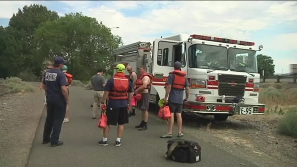 Fire Department Trains for River Rescues