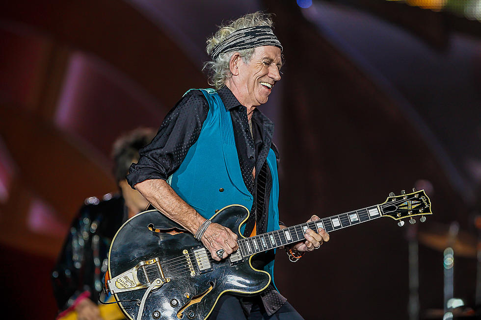 Keith Richards Finishing Up New Solo Record