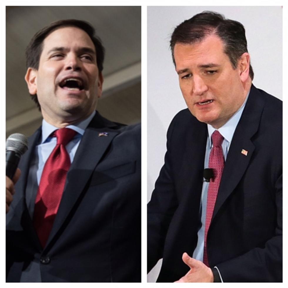 Rubio, Cruz Jostle for ‘Alternative-to-Trump’ Vote