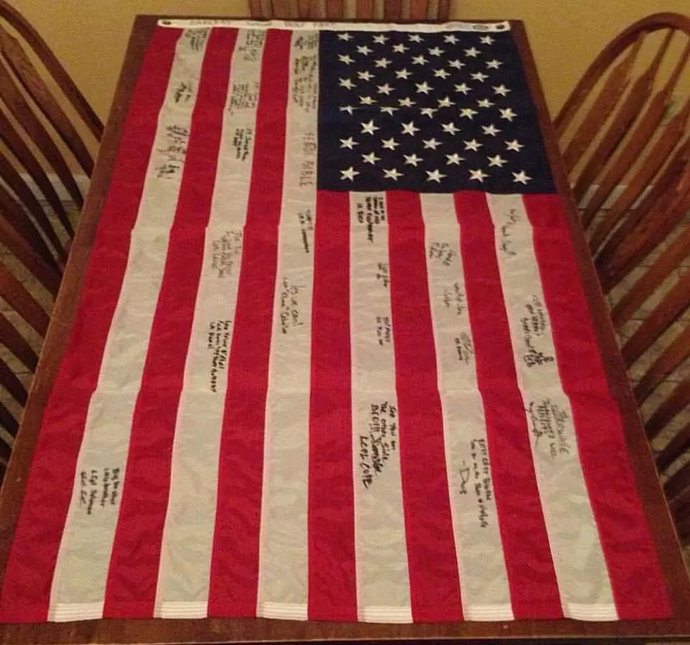 Stolen American Flag Found By Father Of Fallen Soldier